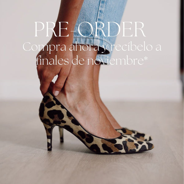 Tacones shops leopardo