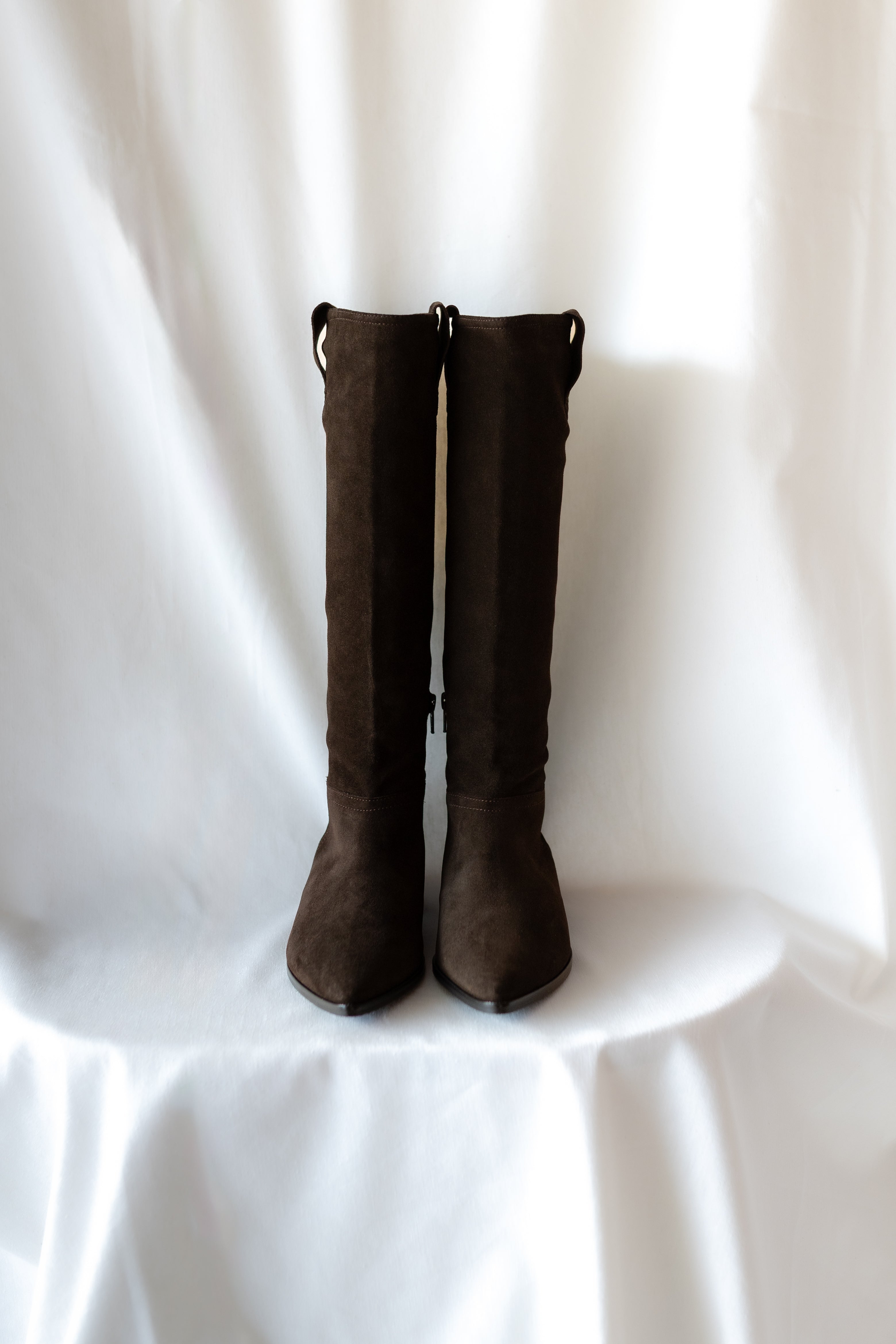 BOTA GLORIA ANTE MARRÓN CHOCOLATE TACÓN 2CM