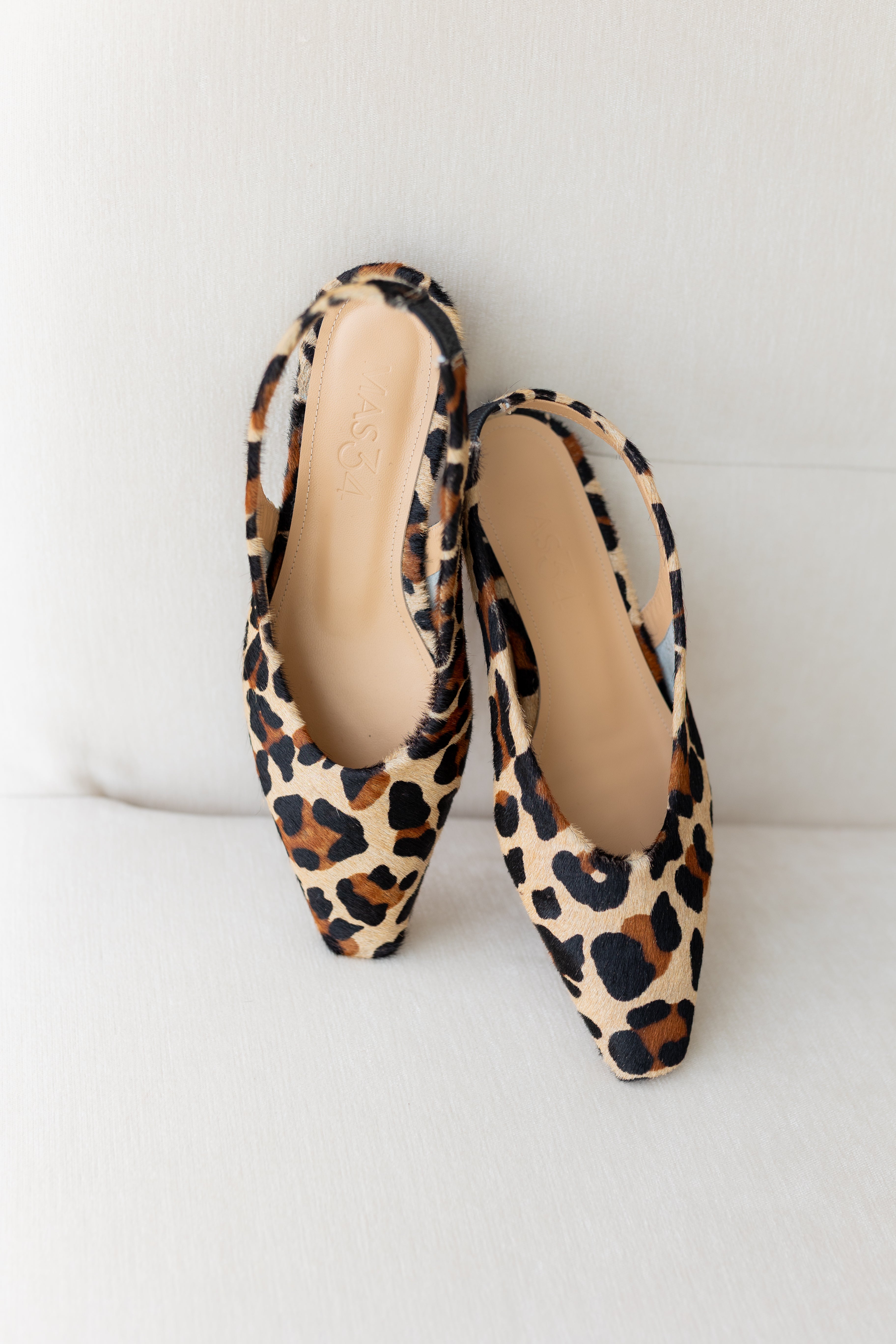 BAILARINA DESTALONADA LUCIA PIEL  EFECTO POTRO LEOPARDO