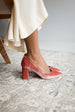 STILETTO NÚRIA PINK VELVET 6CM