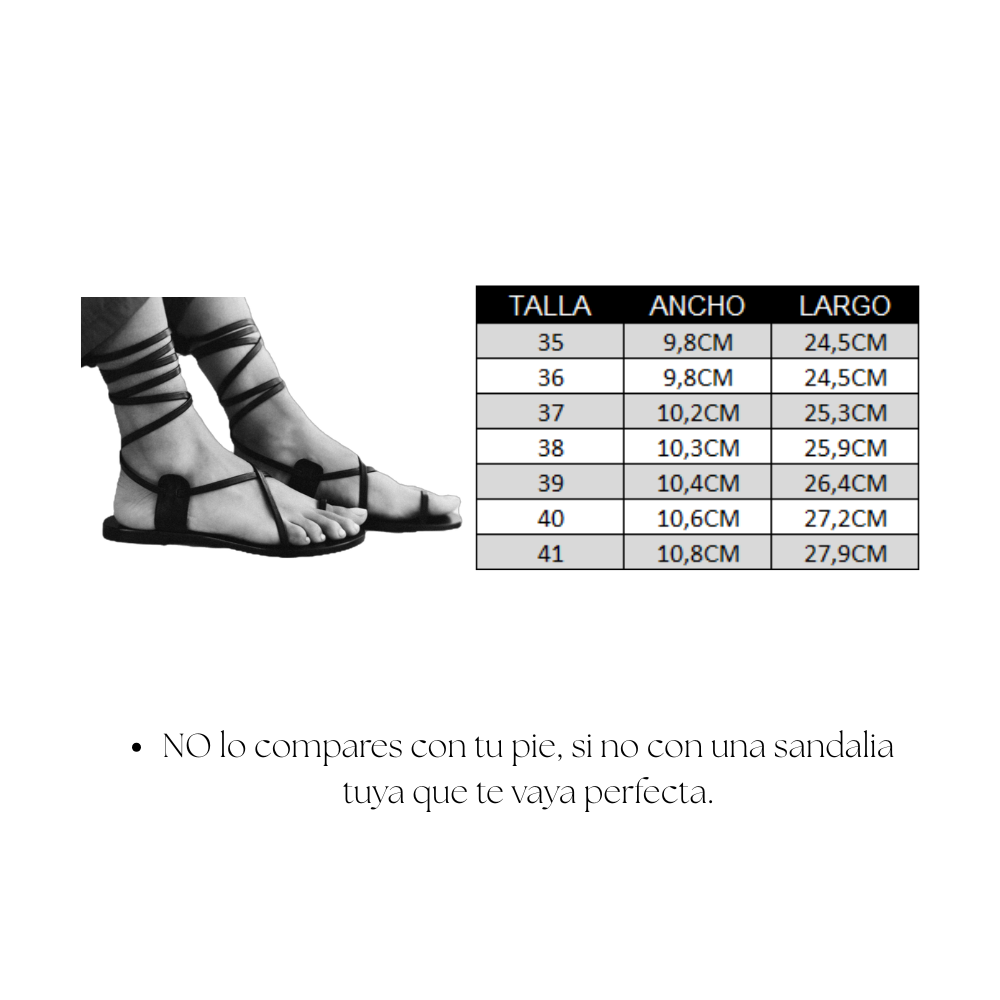 TIFFON FLAT SANDAL BROWN LEATHER