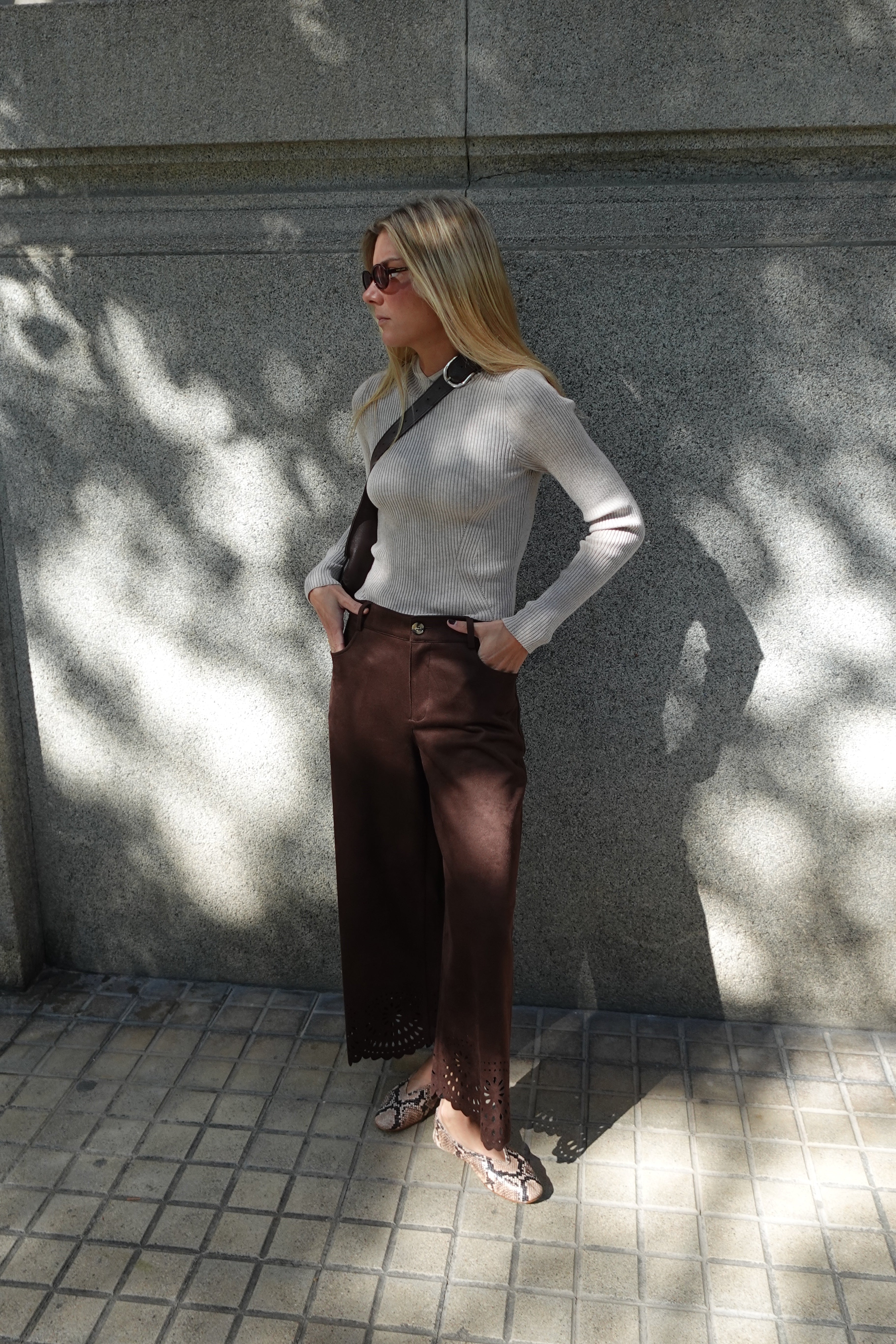 Bailarina Valeria Pele Efeito Piton Natural