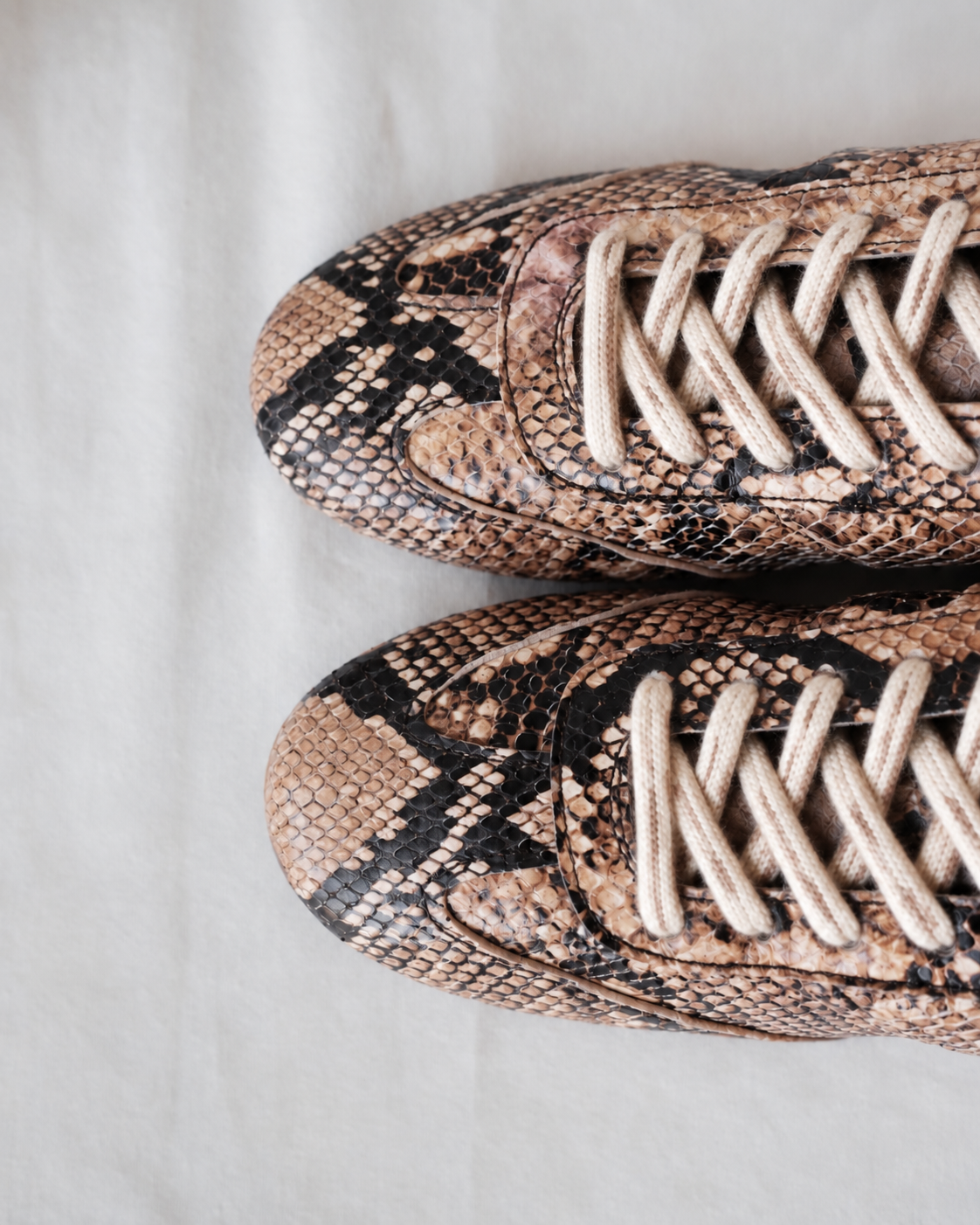 Sneaker Alberto Piel Efecto Pitón