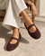 GEMA DANCER WITH LEOPARD FOAL-EFFECT LEATHER