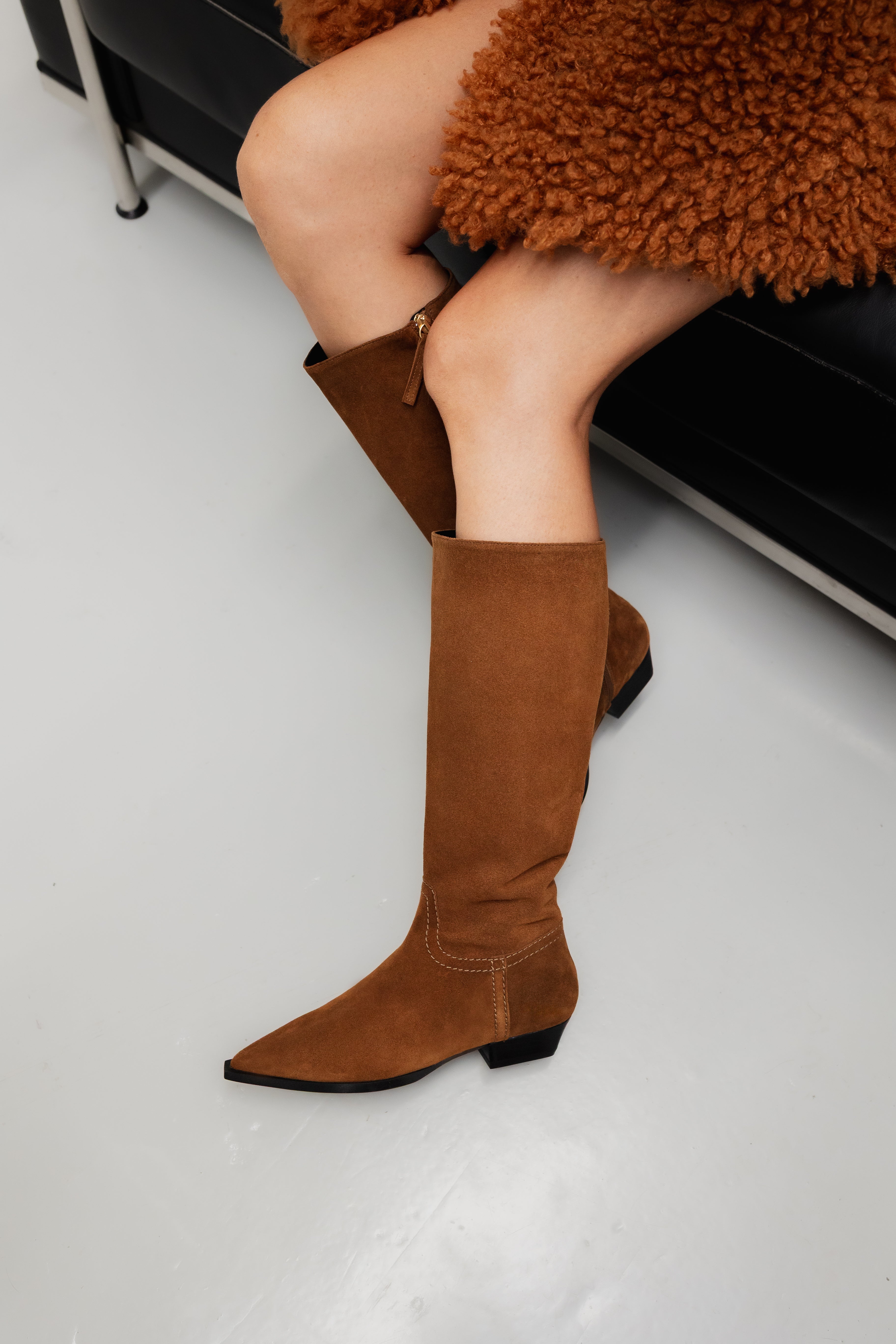 BOTA MARA ANTE MARRÓN TACÓN 2CM