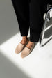 WHITE NATURAL SUEDE LOAFER