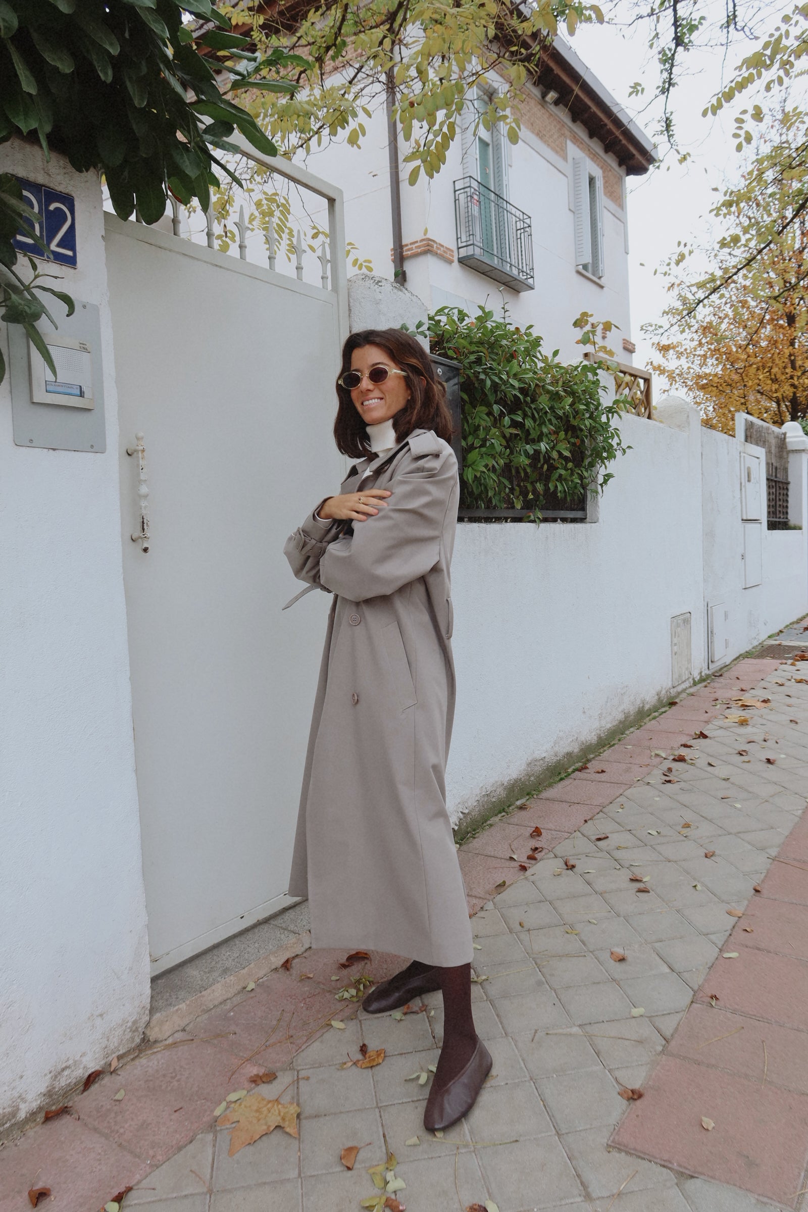 BAILARINA VALERIA PIEL MARRÓN CHOCOLATE