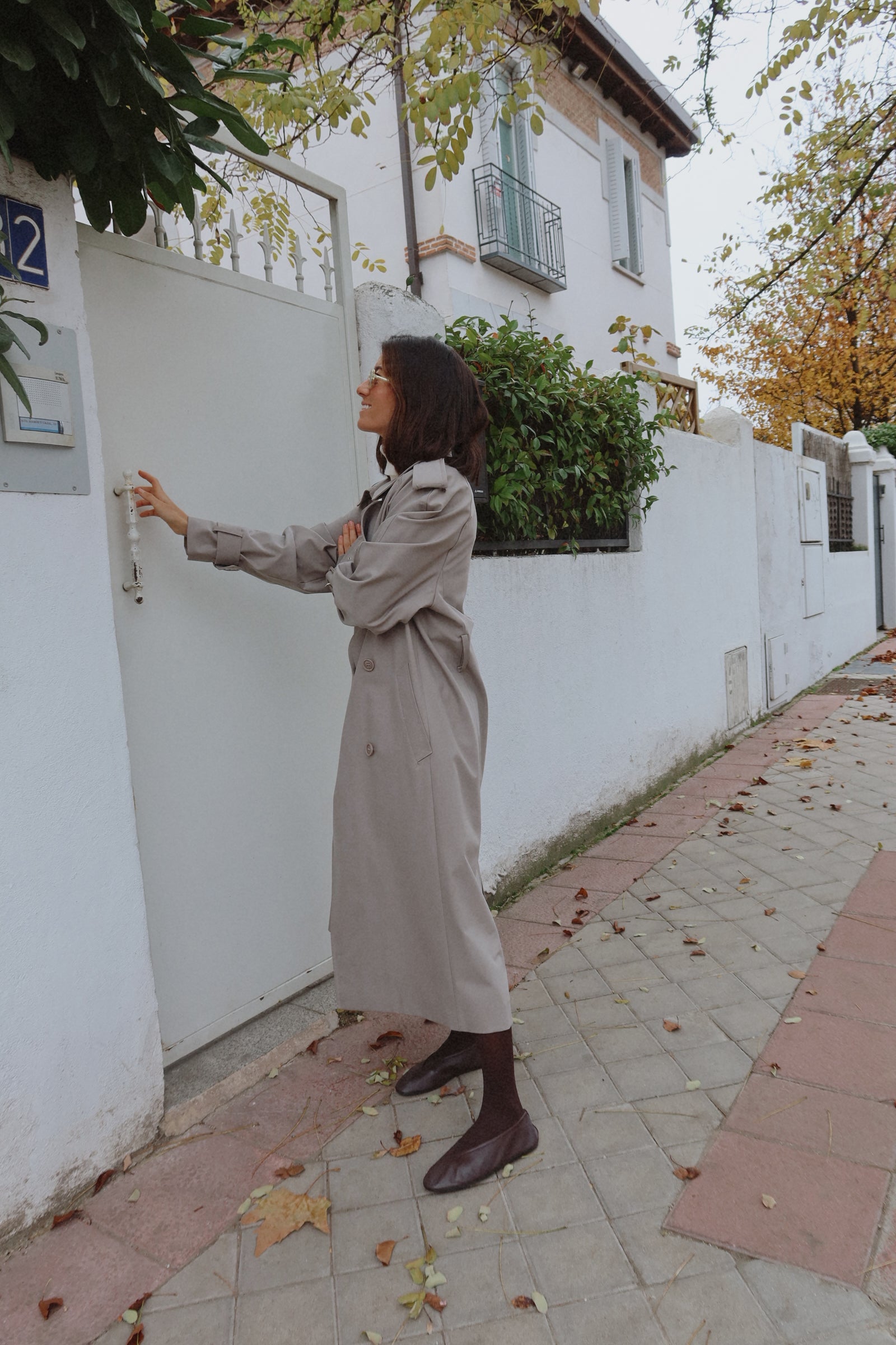 BAILARINA VALERIA PIEL MARRÓN CHOCOLATE