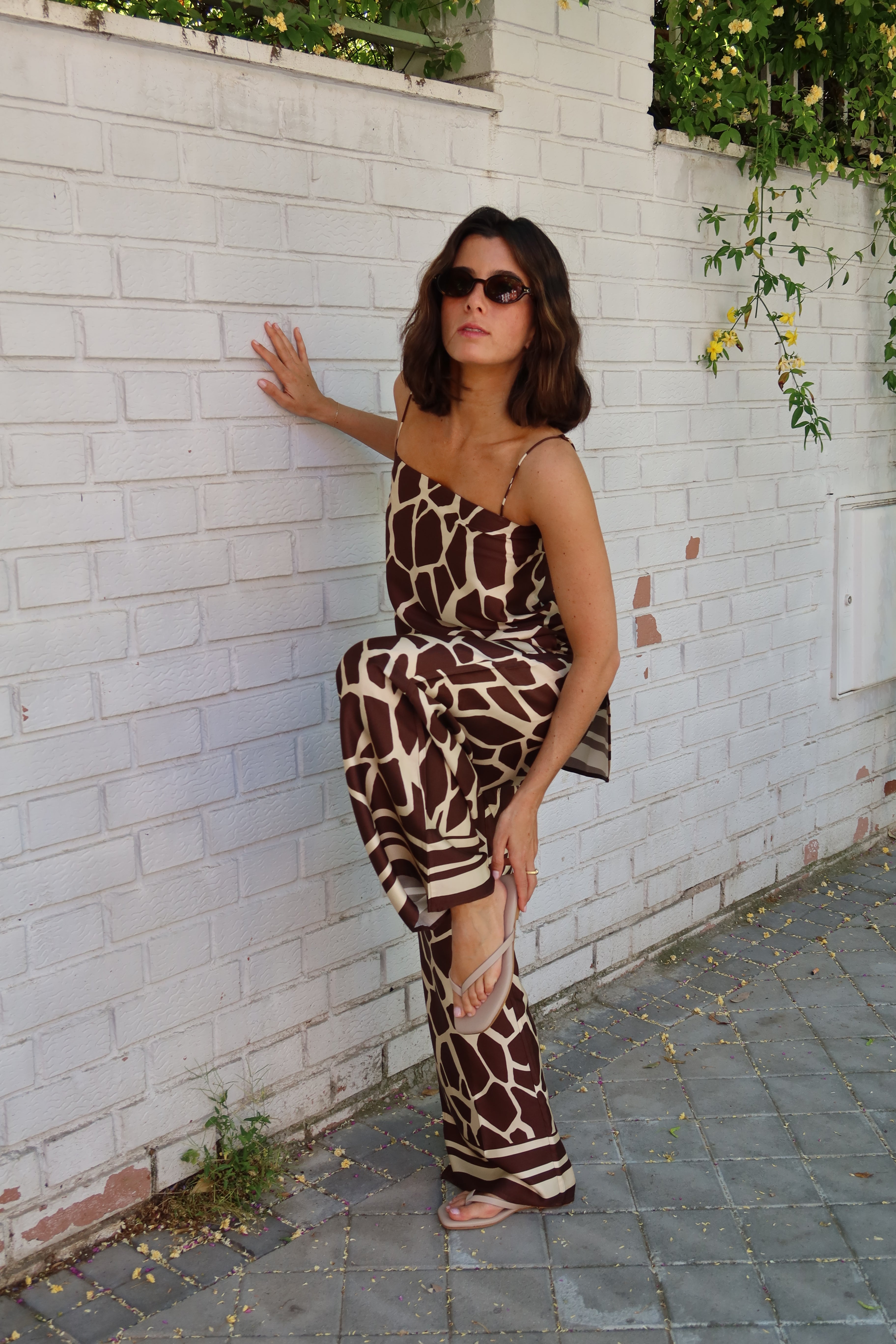 SANDALIA PLANA BYRON PIEL NUDE