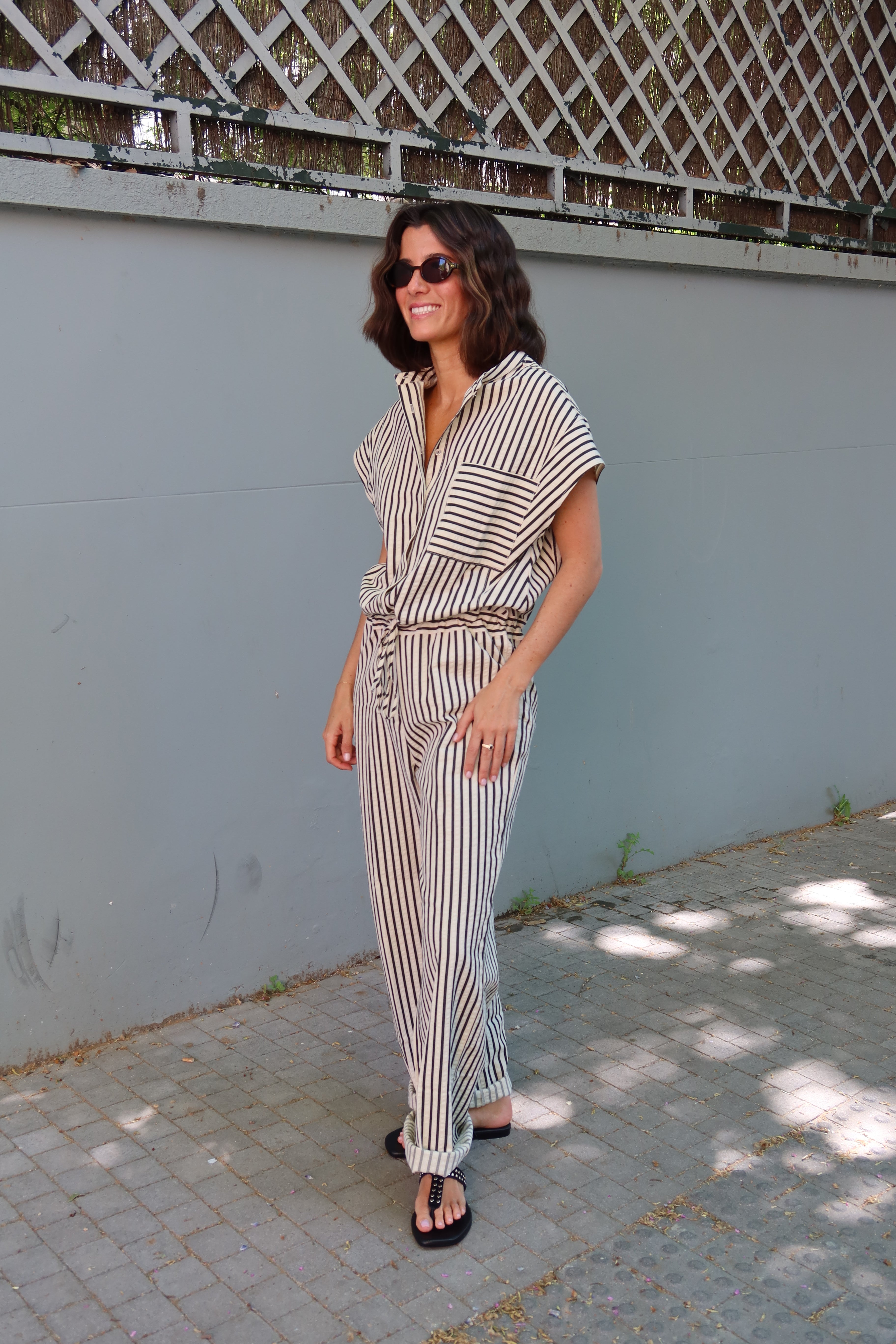 SANDÁLIA RASASTE MARCOS CAMURÇA PRETA