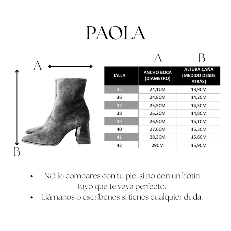 BOTÍN PAOLA ANTE MARRÓN TACÓN 7CM