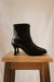 BOTÍN ARES PIEL NEGRA TACÓN 6CM