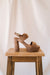 MONICA SANDAL NATURAL SUEDE 10CM HEEL