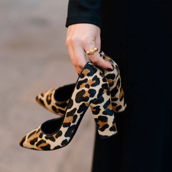 Stilettos leopard print modernos, elegantes y cómodos.