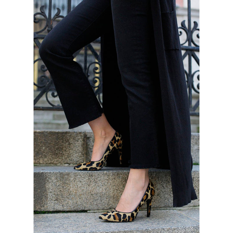 Stilettos print leopardo cómodos y elegantes